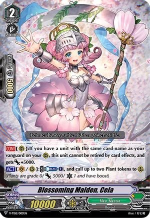 Blossoming Maiden, Cela (V-TD12: AHSHA)