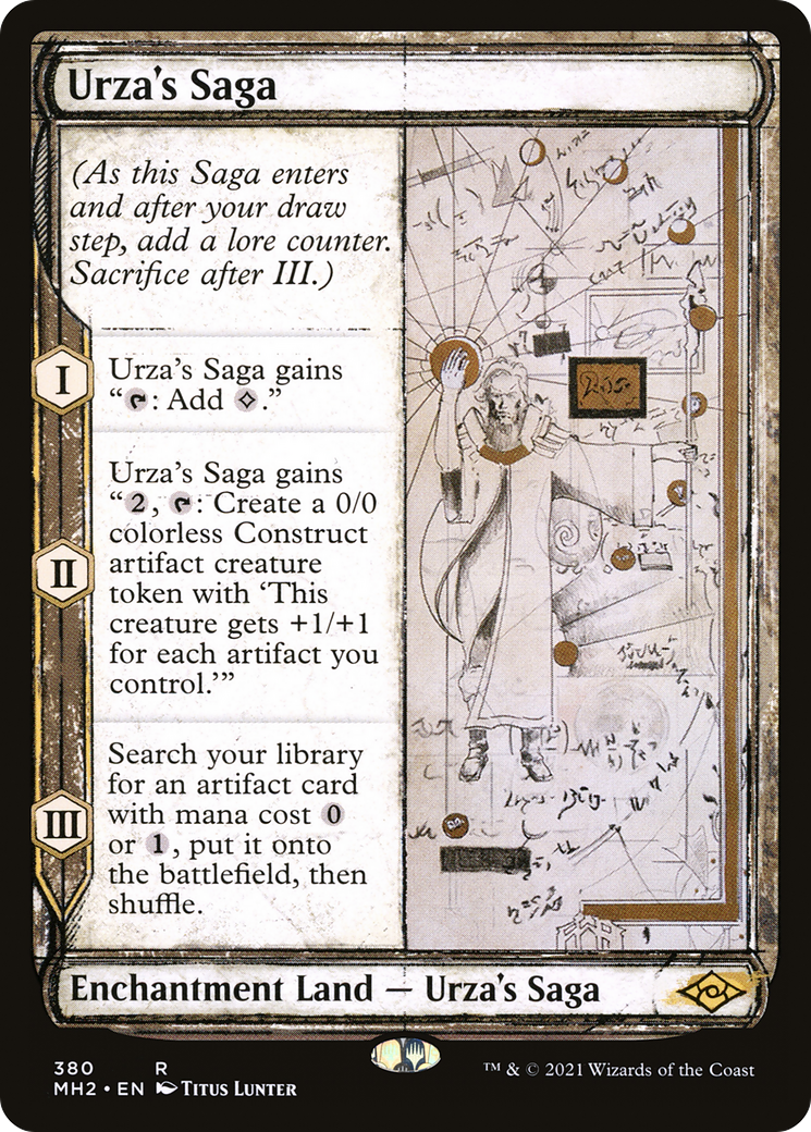 Image of Urza's Saga (Sketch) [Modern Horizons 2]