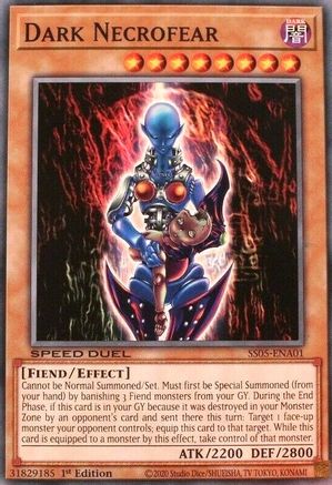 Image of Dark Necrofear [SS05-ENA01] Common