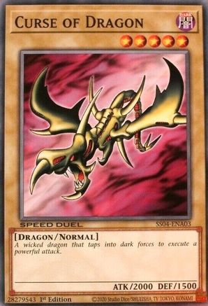 Image of Curse of Dragon [SS04-ENA03] Common