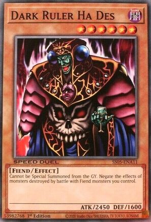 Image of Dark Ruler Ha Des [SS05-ENA11] Common