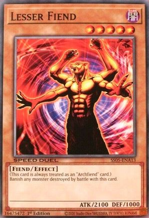 Image of Lesser Fiend [SS05-ENA13] Common