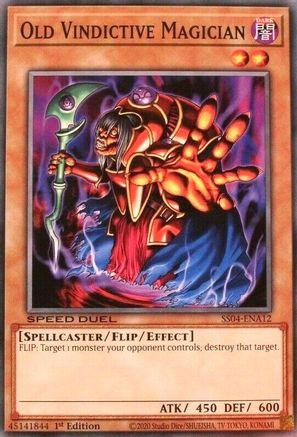 Image of Old Vindictive Magician [SS04-ENA12] Common