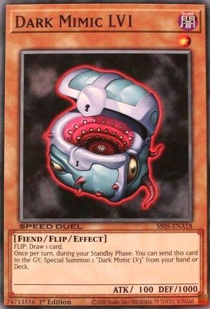 Image of Dark Mimic LV1 [SS05-ENA18] Common