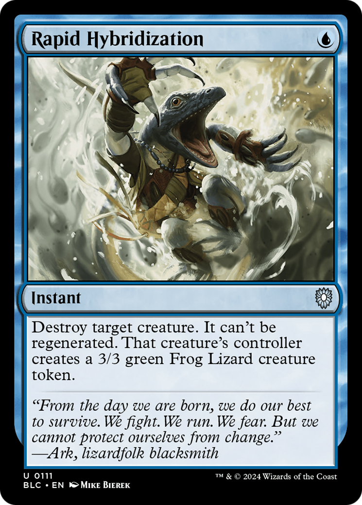Image of Rapid Hybridization [Bloomburrow Commander]