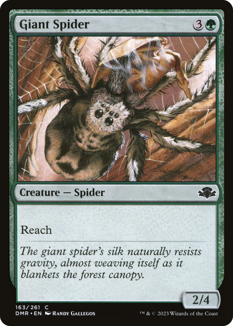 Image of Giant Spider [Dominaria Remastered]