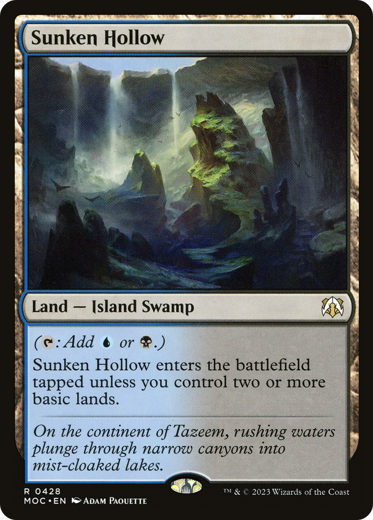 Image of Sunken Hollow [March of the Machine Commander]