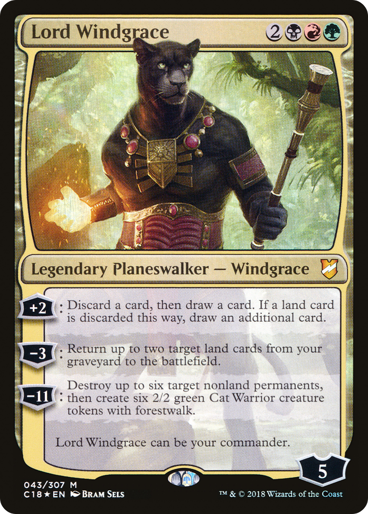 Image of Lord Windgrace [Commander 2018]