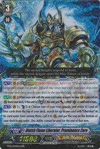 Image of Bluish Flame Liberator, Prominence Core (BT16/004EN) [Legion of Dragons and Blades ver.E]