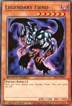 Image of Legendary Fiend [SS05-ENB11] Common