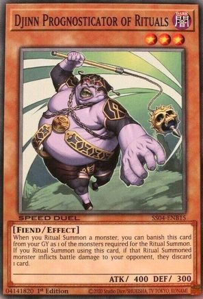 Image of Djinn Prognosticator of Rituals [SS04-ENB15] Common