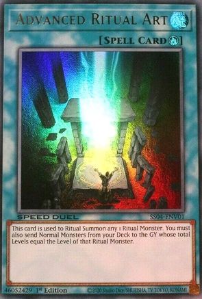 Image of Advanced Ritual Art [SS04-ENV01] Ultra Rare
