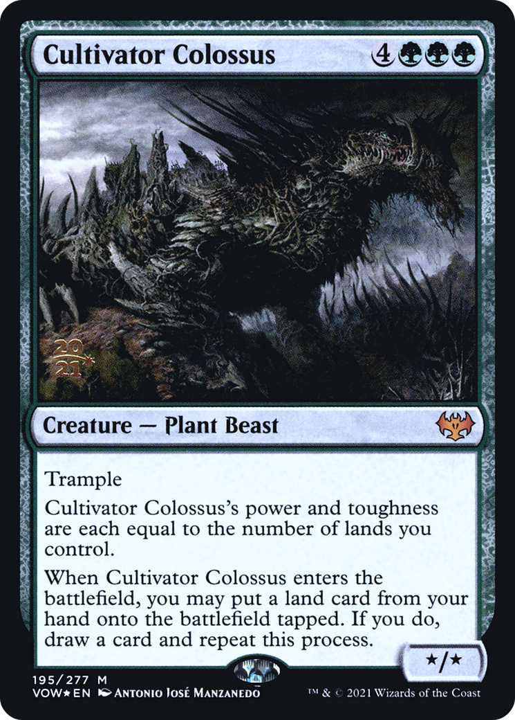 Image of Cultivator Colossus [Innistrad: Crimson Vow Prerelease Promos]