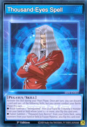 Image of Thousand-Eyes Spell [SS04-ENS03] Common