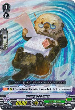 Image of Stamp Sea Otter (V-PR/0043EN) [V Promo Cards]