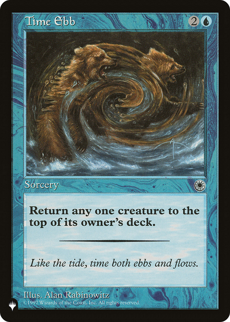 Image of Time Ebb [The List]