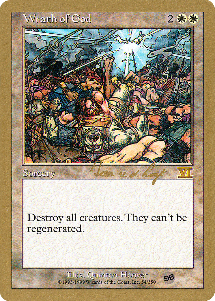 Image of Wrath of God (Tom van de Logt) (SB) [World Championship Decks 2000]
