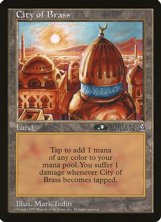 Image of City of Brass (3rd Place) (Arena League) (OVER-) - Oversize Cards