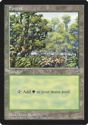 Image of Forest (Arena League) (OVER-) - Oversize Cards