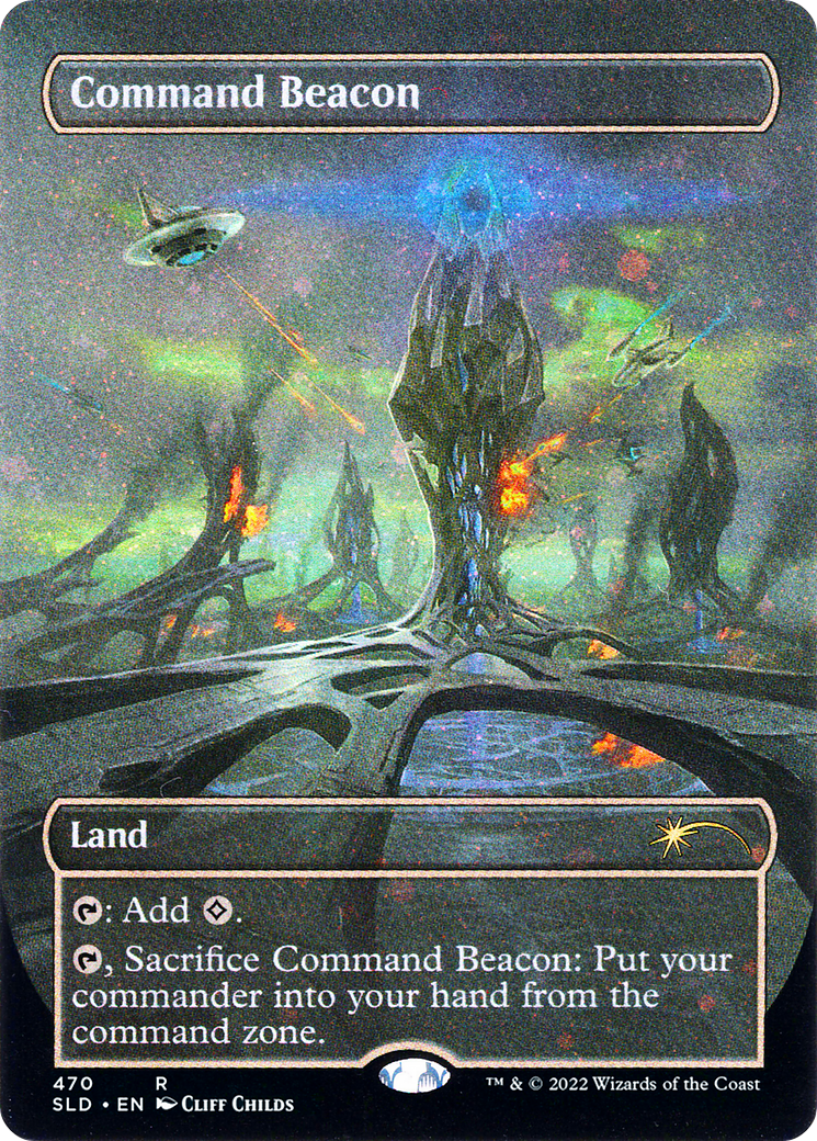 Image of Command Beacon (Galaxy Foil) [Secret Lair Drop Series]