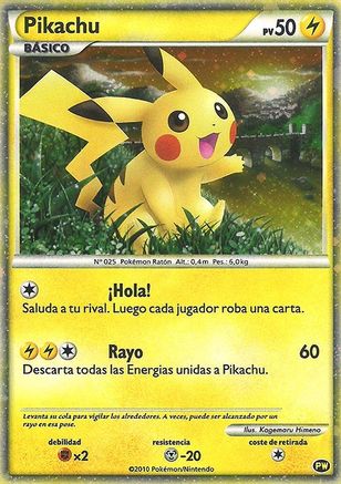 Image of Pikachu (Spanish) 0PW  - Holofoil Pikachu World Collection Promos - Promo