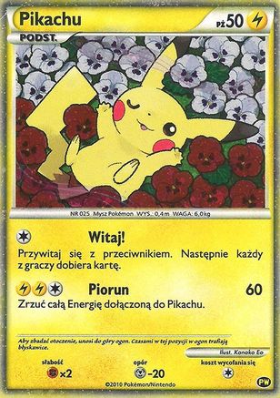 Image of Pikachu (Polish) 0PW  - Holofoil Pikachu World Collection Promos - Promo