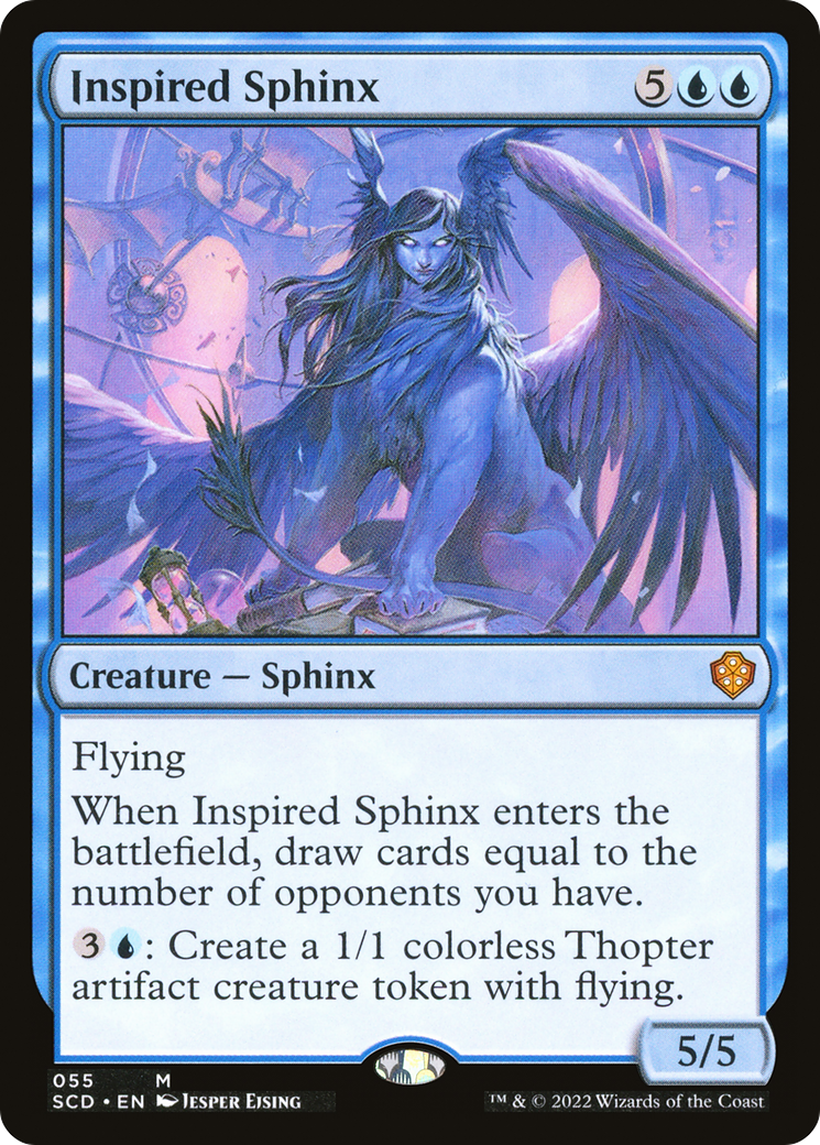 Image of Inspired Sphinx [Starter Commander Decks]