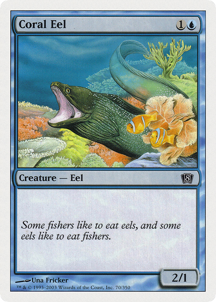 Image of Coral Eel [Eighth Edition]