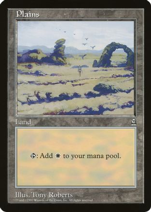 Image of Plains (Arena League) (OVER-) - Oversize Cards