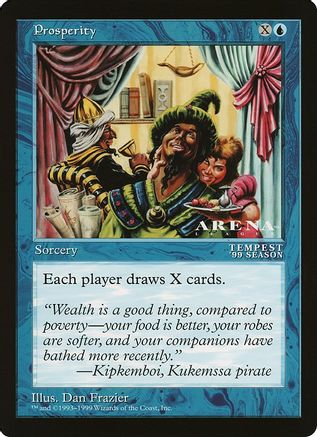 Image of Prosperity (Arena League) (OVER-) - Oversize Cards