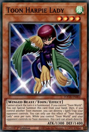 Image of Toon Harpie Lady [TOCH-EN002] Super Rare