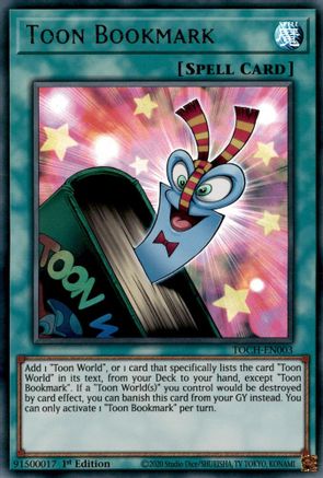 Image of Toon Bookmark [TOCH-EN003] Ultra Rare