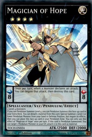Image of Magician of Hope [TOCH-EN024] Super Rare