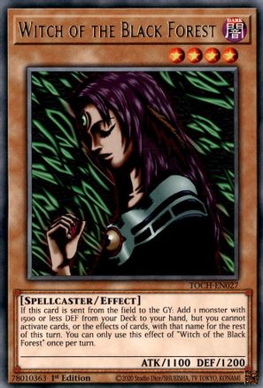 Image of Witch of the Black Forest [TOCH-EN027] Rare