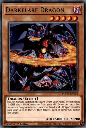 Image of Darkflare Dragon [TOCH-EN032] Rare