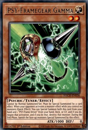 Image of PSY-Framegear Gamma [TOCH-EN036] Rare