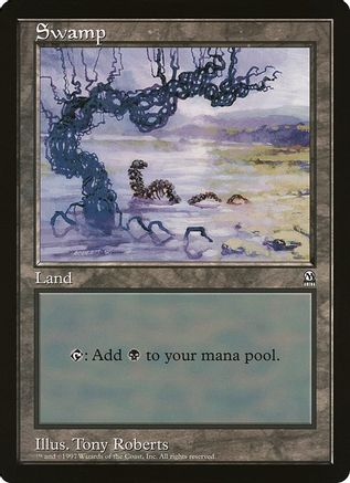 Image of Swamp (Arena League) (OVER-) - Oversize Cards
