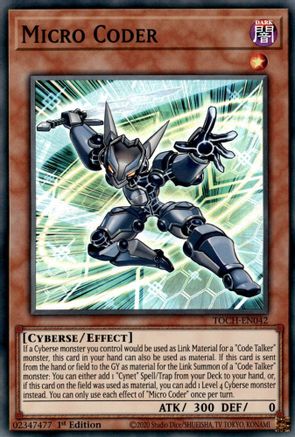 Image of Micro Coder [TOCH-EN042] Super Rare