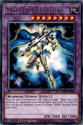Image of Masked Hero Dian [TOCH-EN046] Rare