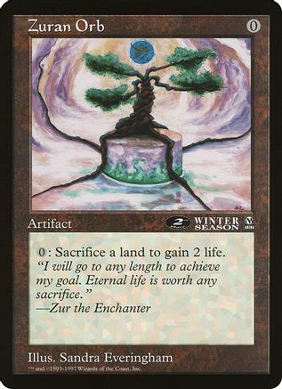 Image of Zuran Orb (Arena League) (OVER-) - Oversize Cards