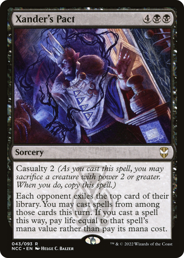 Image of Xander's Pact [Streets of New Capenna Commander]