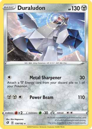 Image of Duraludon (138/192) (Theme Deck Exclusive) [Sword & Shield: Rebel Clash]