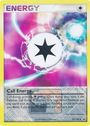 Image of Call Energy (92/100) (League Promo) [Diamond & Pearl: Majestic Dawn]