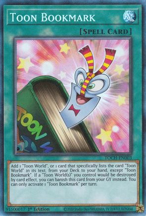 Image of Toon Bookmark [TOCH-EN003] Collector's Rare