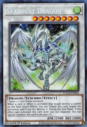 Image of Stardust Dragon [TOCH-EN050] Collector's Rare