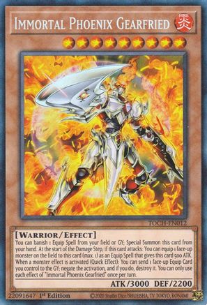 Image of Immortal Phoenix Gearfried [TOCH-EN012] Collector's Rare