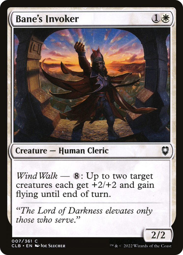 Image of Bane's Invoker [Commander Legends: Battle for Baldur's Gate]