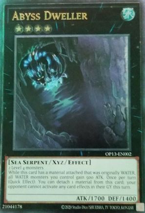 Image of Abyss Dweller [OP13-EN002] Ultimate Rare