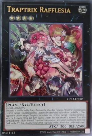 Image of Traptrix Rafflesia [OP13-EN003] Ultimate Rare