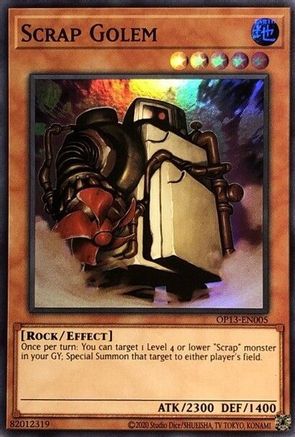 Image of Scrap Golem [OP13-EN005] Super Rare